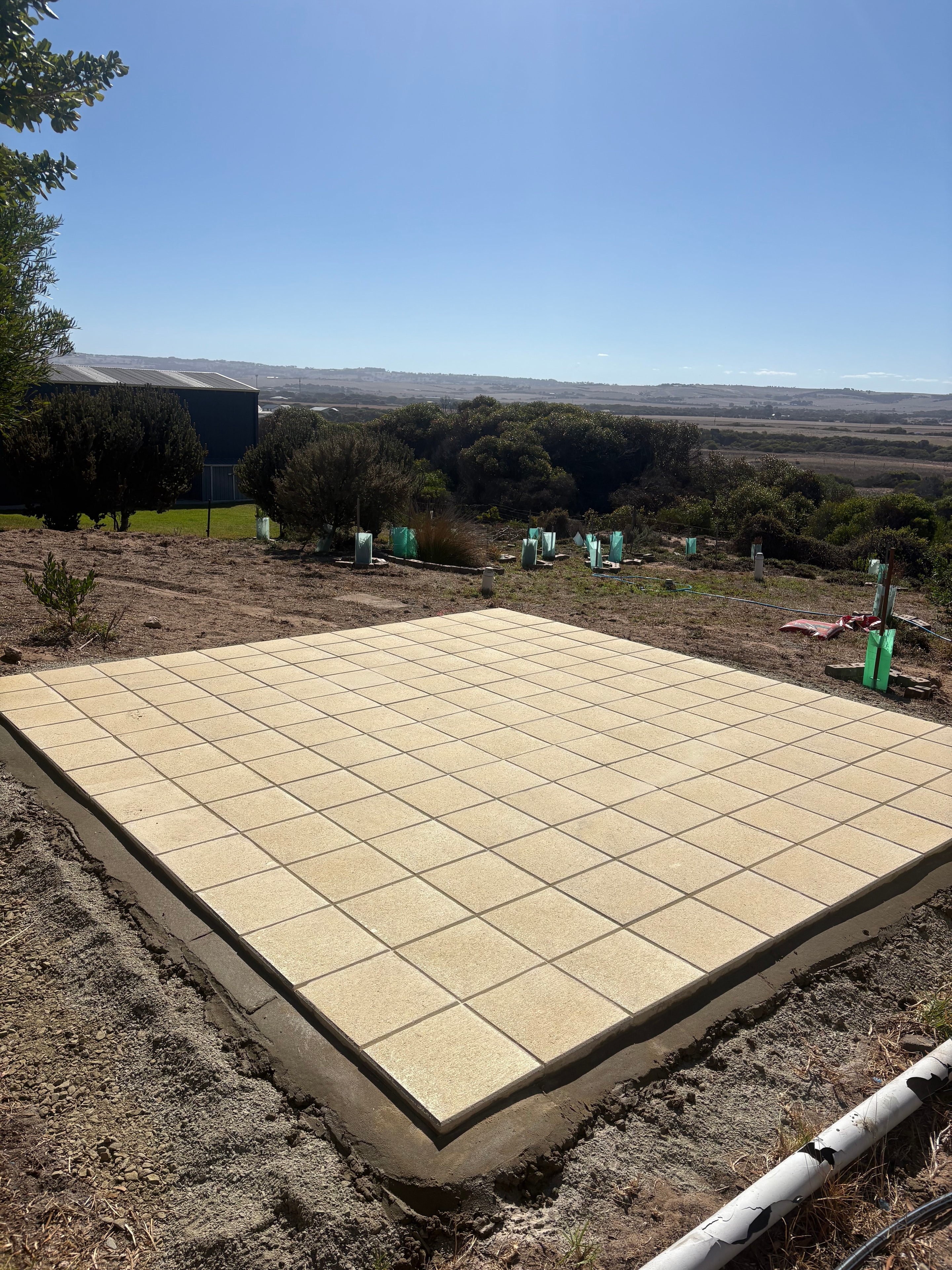 Driveway construction